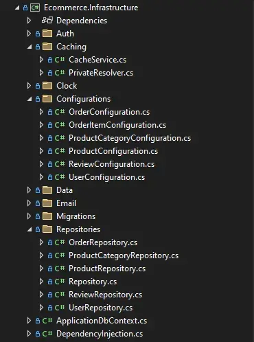 Application Layer project structure